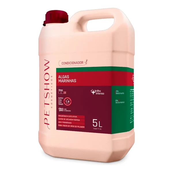 Condicionador Algas Marinhas 5L Pet Show
