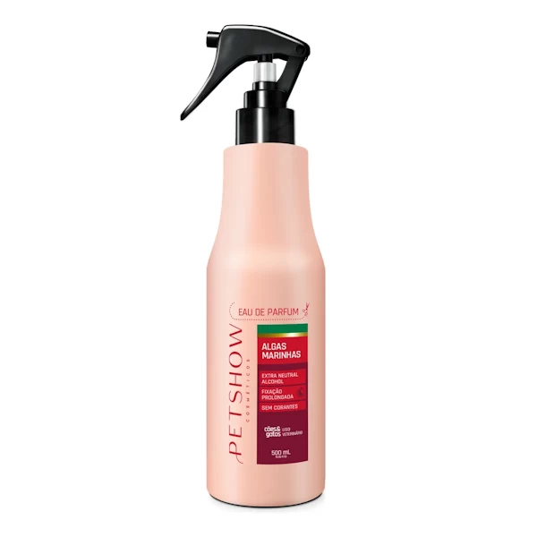 Perfume Algas Marinhas 500ml Pet Show Banho E Tosa
